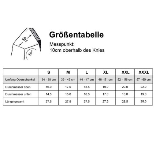 Elastische Kniebandage mit Kompressionseffekt - Bild 8